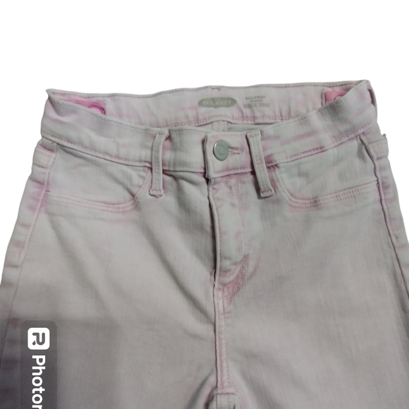 2/$10 Great condition! Old Navy Ballerina Pink Washed high-rise jeggings Size 12 - Picture 2 of 7